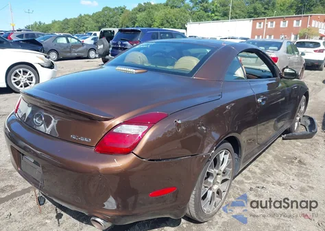 2008 Lexus Sc 430 z USA, uszkodzony, nr VIN JTHFN45Y189016408
